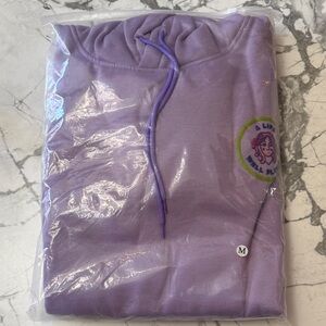 Purple Mahjong Hoodie Size Medium